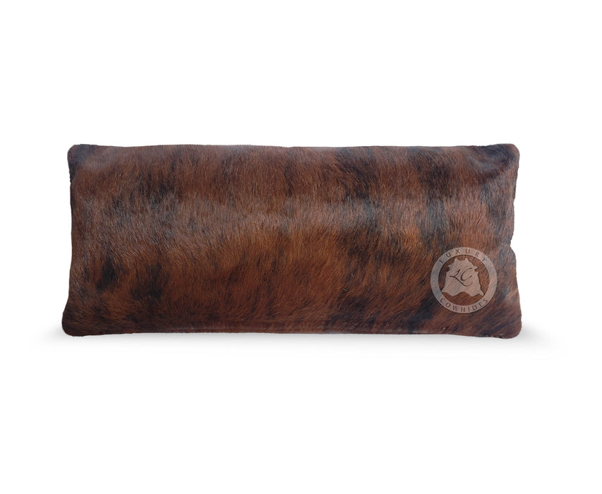Brindle Cowhide Pillow Cover, 7" x 15"