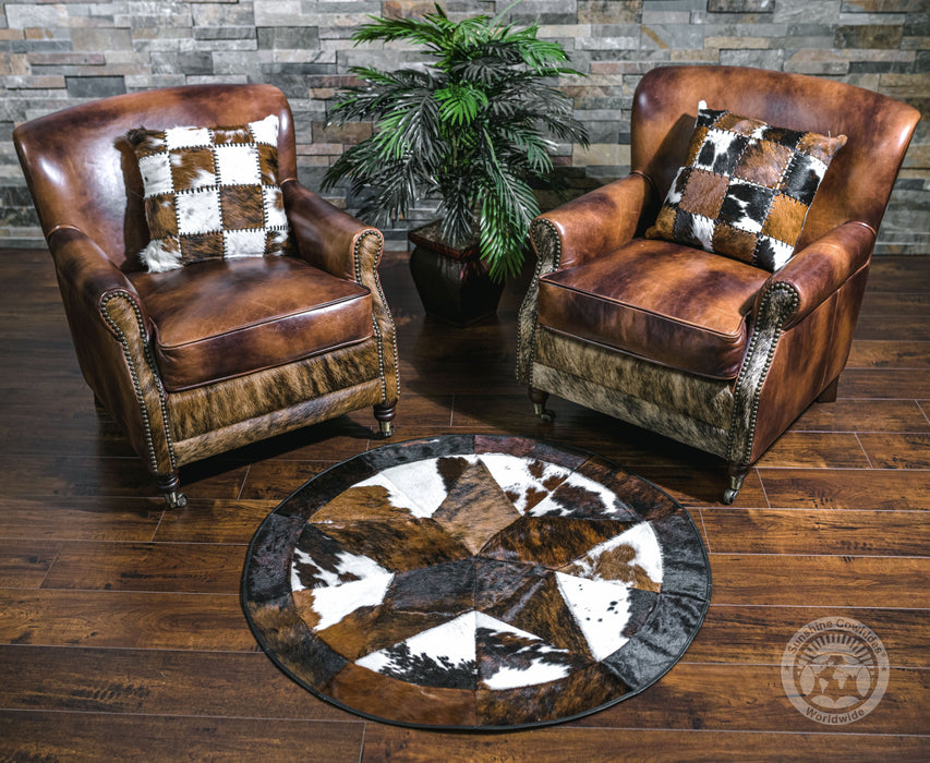 Round Rodeo Rug 60