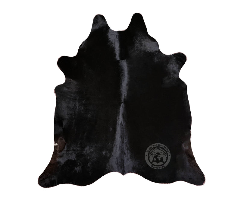 Black Cowhide Rug