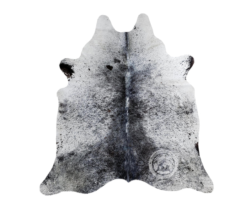 Salt and Pepper Cowhide Rug