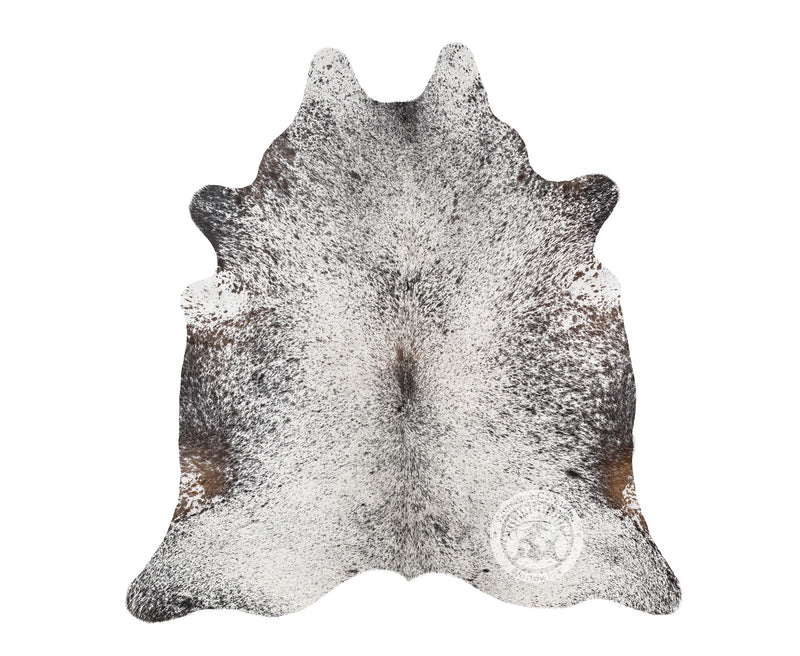 Salt and Pepper Cowhide Rug
