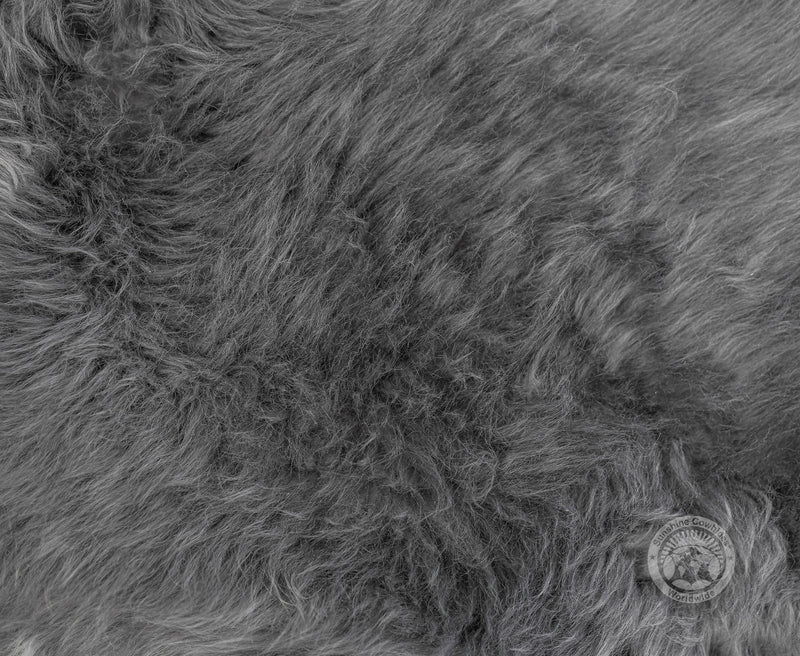Sheepskin Rug - Charcoal Grey