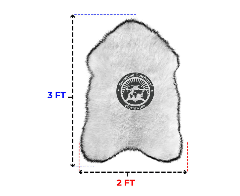 Sheepskin Rug - Exotic Grey Tipped