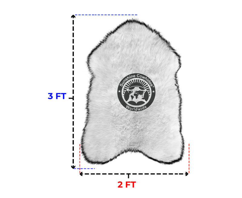 Sheepskin Rug - Exotic Brown Tipped