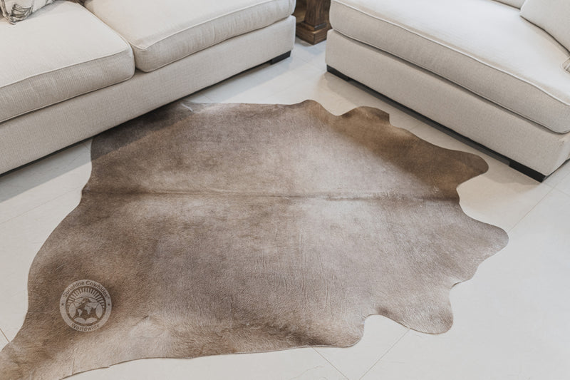 Taupe Cowhide Rug