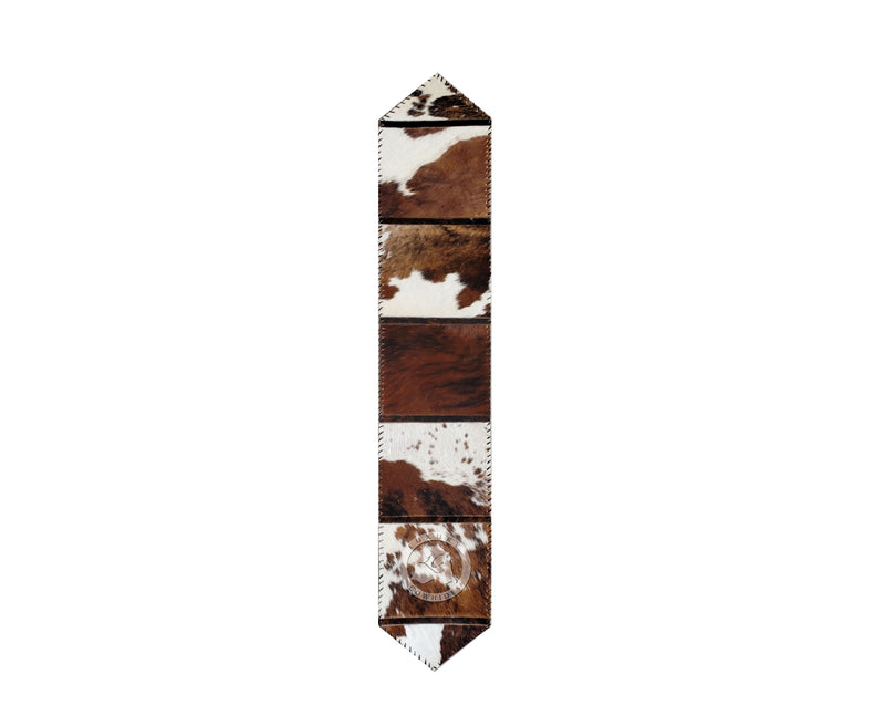 Cowhide Table Runner Tricolor