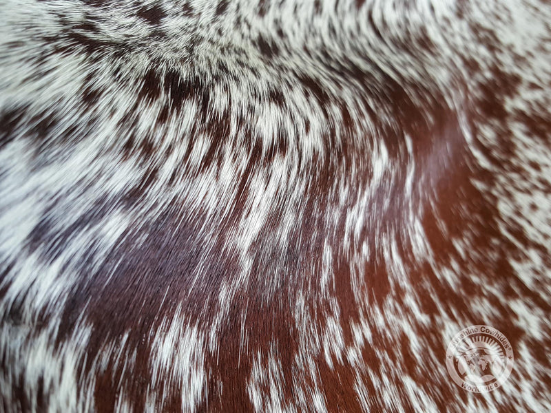 Salt and Pepper Tricolor Cowhide Rug