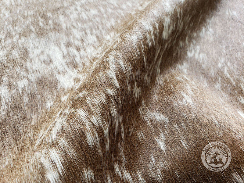 Taupe Exotic Cowhide Rug