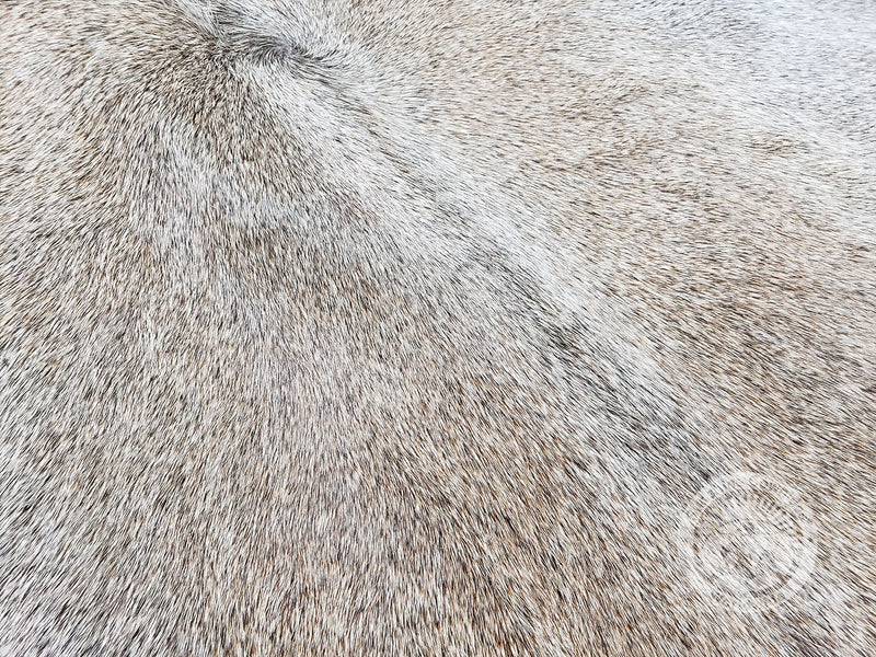 Greyish Beige Cowhide Rug