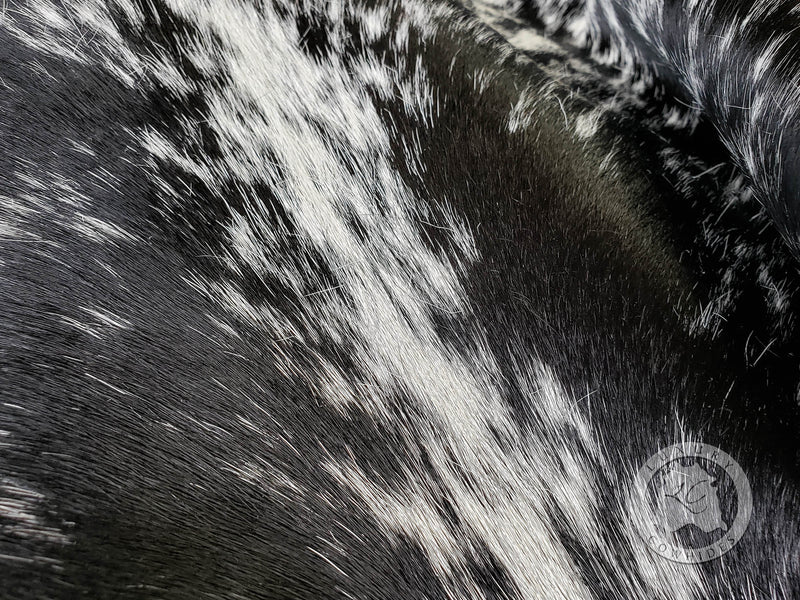 Salt and Pepper Cowhide Rug