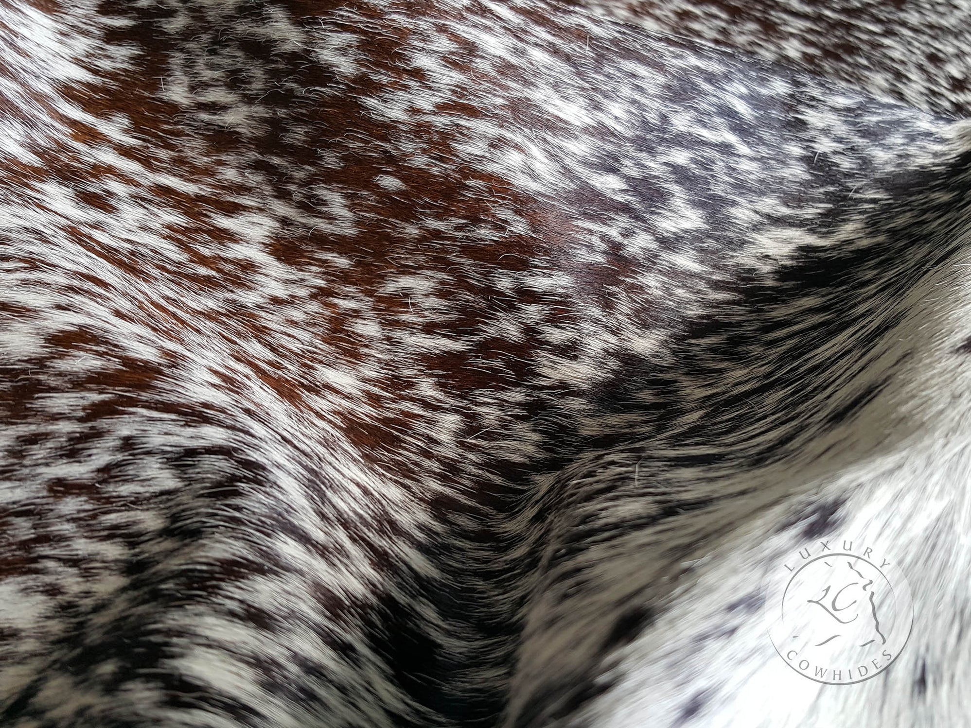 SALT AND PEPPER COWHIDES — Luxury Cowhides