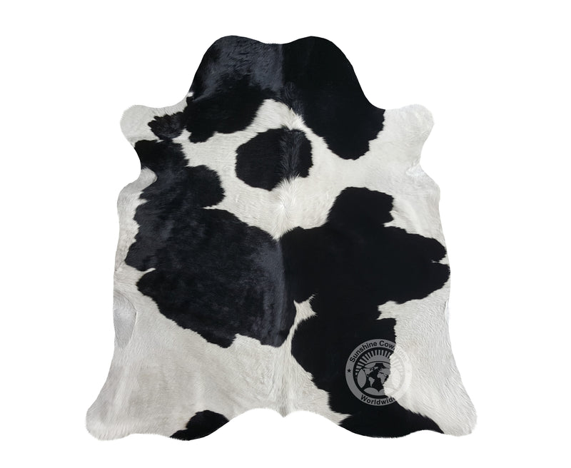 Black and White Cowhide Rug
