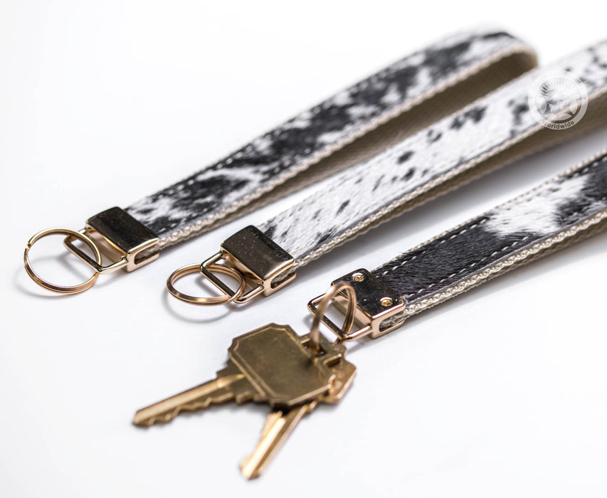 Cowhide Wrist Strap - Keychain